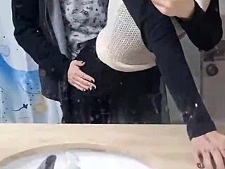 gorgeous blonde kimber delice gets her ass fucked hard by european stud