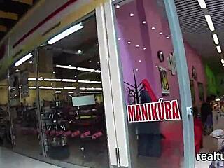 Beautiful Czech Chick Seduced In Mall And Screwed In POV