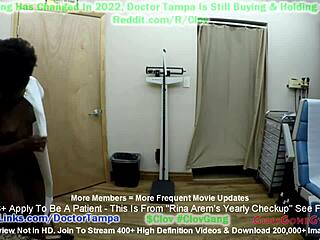 Rina Arem's Yearly Gyno Exam Turns Naughty with Doctor Tampa in Florida Hospital