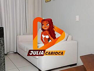 julia receives gift from friend's dad