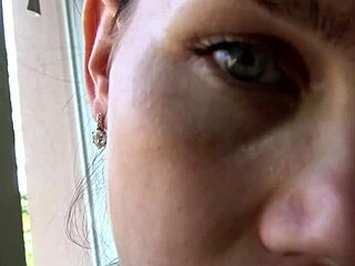 Sexy Giantess Anna Dominates Tiny Man in 4K Close-Up