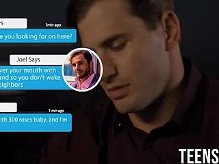 nathan bronson zoey sinn in taboo blowjob scene, petite teen sucking hard 😈