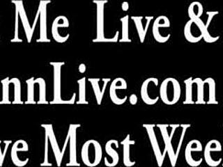 Blonde MILF Julia Ann Fucks Trinity's Pussy with Hitachi!