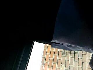 Peruvian mature mom shows off her ass in Arequipa 😏