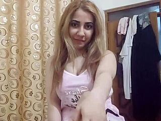 young woman with big breasts in amateur clip