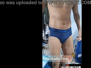 Novinho Blows In Public Forest