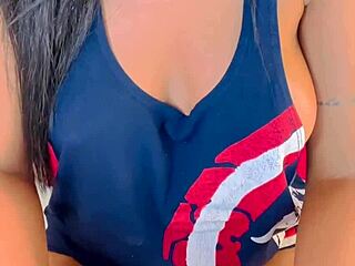 Rosa rubbing her wet pussy like crazy!