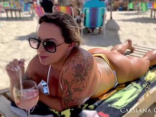 Compilation of naughty moments with Cassiana Costa online