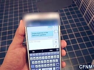 i watch real clothed teen 18+ blowjob and handjob in uniform.