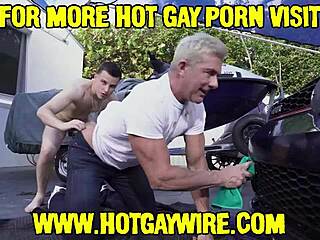 hunk fucks gay ass in alley anal