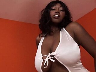 Dark Skinned Babe in Intimate Encounter