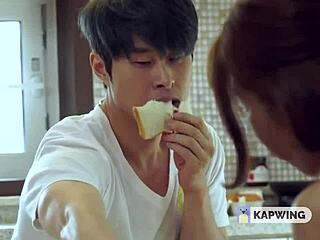 japanese step bro and sis caught in wild orgy scene