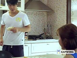 japanese step bro and sis caught in wild orgy scene