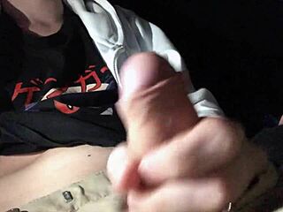 In their homemade video, the couple performs a tittie show followed by intense blowjob