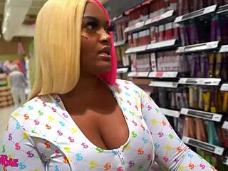 Gold digger cheats, seduces rich guy at Publix, takes him home!