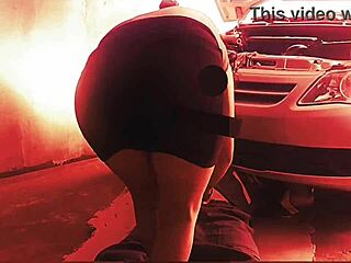 Wife takes anal from mechanic!