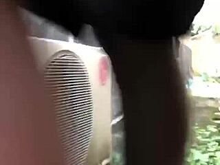 Outdoor Homemade Fuck With Huge Cock Neighbor!