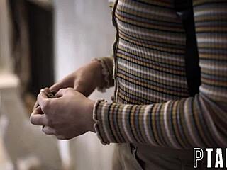 superstar jock lures shy aften opal into losing virginity with hardcore doggystyle