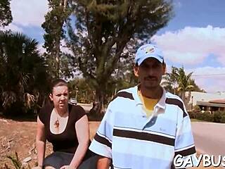 wild cock sucking contest in the car