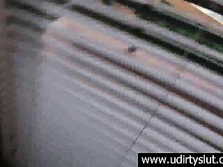 Skinny blonde Chloe Foster sucking cock in POV