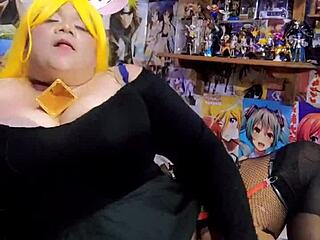 Hazme Tuya Papi! Wild Shemale Riding in Pt3