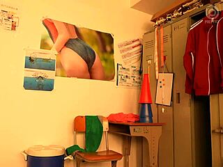 beautiful manager welcomes club boys in intense blowbang