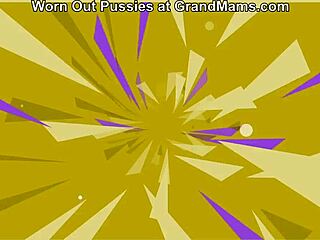 年轻小伙第一次硬邦邦地弯腰操老奶奶穿丝袜