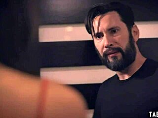 sucks and fucks this weird client next to his wife, man