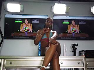 Teen casting with toys and small tits