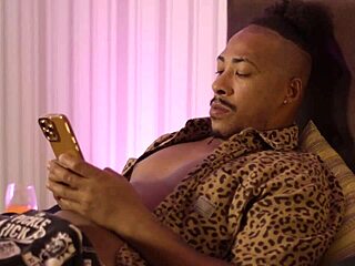 naughty latina rides hard, giving her big ass to best friend for cum on interracial fun