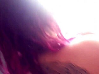 the tatted latina bent over for pov doggystyle fucking