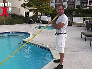 pool boy pornstar gets picked up by horny sugarmama