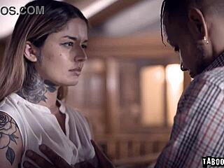 donny sins and vanessa vegas in intimate scene