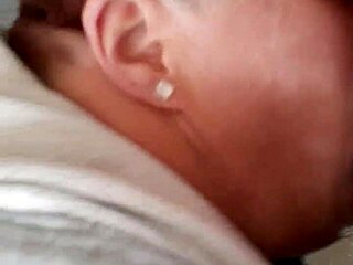 Fat slut eagerly swallows cum after blowjob