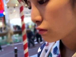 Japanese Amateur Babe Shows Big Tits in Homemade Cum Scene