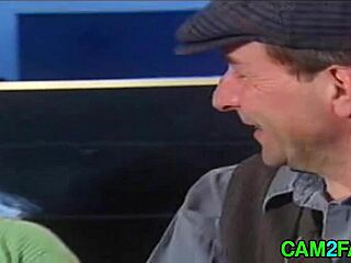 Julia Miles stars in a German hardcore program.