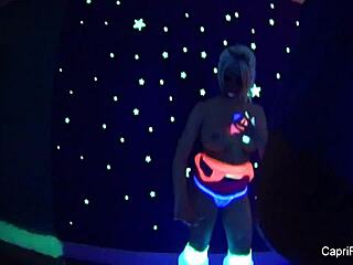 capri cavanni and jayden jaymes share a lesbian kiss backstage