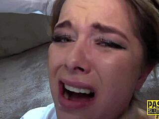 Fetish Blonde Deepthroats and Gets Rough Ass Fucking in Raw Action