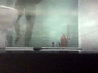 Amateur video of a hot girl taking a shower