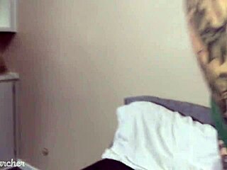 Blonde pornstar bobby adore showcases big black cock in interracial homemade scene