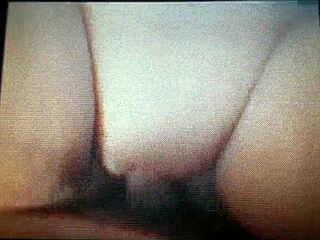 bbw wife with big natural tits fucked and creampied