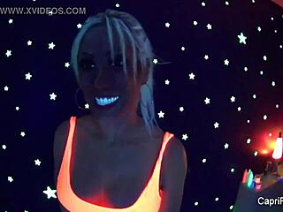 capri cavanni and jayden jaymes share a lesbian kiss backstage