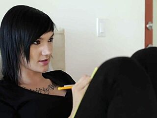 Tattooed Emo Lesbians Fucking Hard and Squirting Everywhere