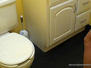 What secrets do teen goddesses hide on the toilet?