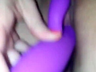 intense pussy masturbation session going on.
