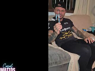 My hot guy trains and cums in my pussy without condom