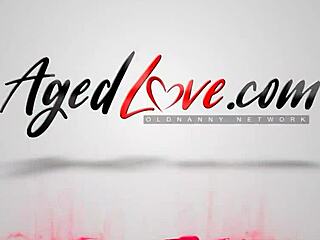 curvy milf seduces surprised guy with her big boobs in lingerie