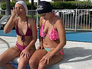 Kisah pertemuan panas dengan orang asing di kolam komunitas