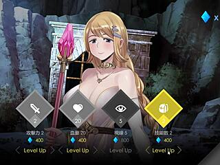 Sallys escapam da masmorra goblin em toca escura, presas na tábua para creampie cru