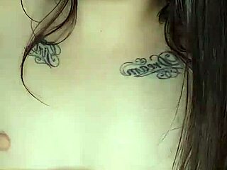 Girl teases wet pussy on video call.